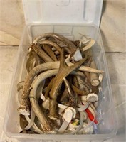 Tote of Antler Pieces
