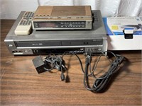 DVD/VHS Player, Alarm Clock and Digital-Analog