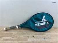 Tennis racket with case