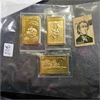 22k 1st Day Stamps, More