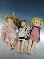 (3) Vintage Walker Dolls
