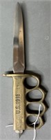 U.S. 1918 Knuckle Duster Trench Knife