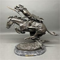 "Cheyenne" Bronze Sclupture by Frederic Remington