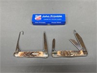 2 - John Primble Pocket Knives