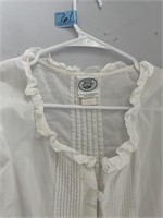 Vintage Laura Ashley cotton dressing gown