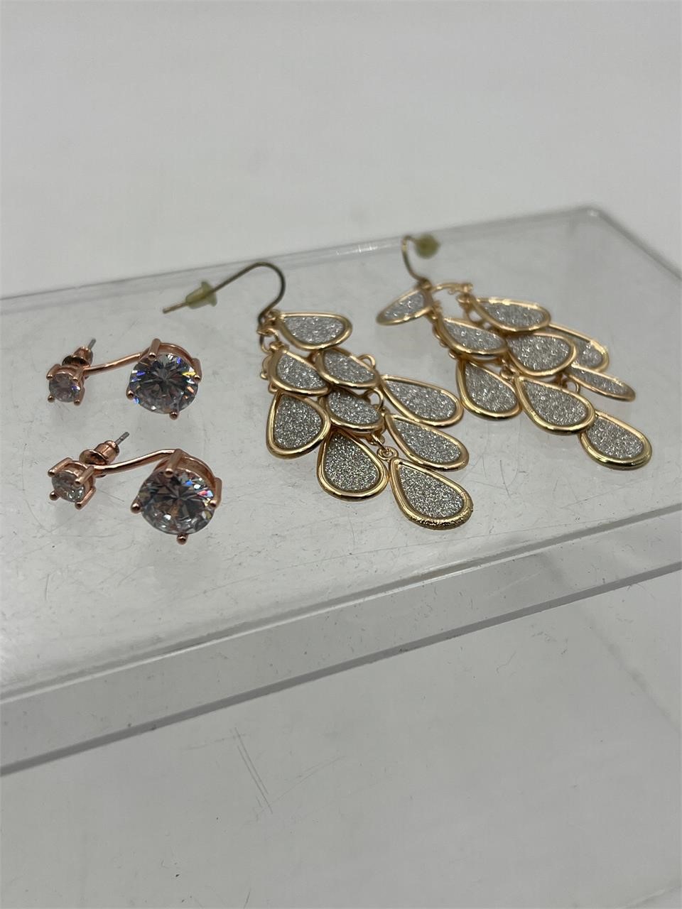 Costume jewelry earrings