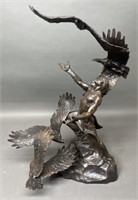 "Bird Vision" Bronze Sculpture