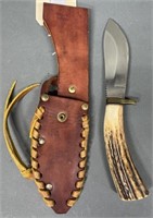H.L Morris Custom Stag Handle Knife