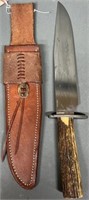 Twin Blades Custom Bowie Knife