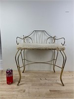 Vintage vanity chair