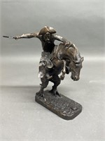 "The Bronco Buster" Resin Sculpture