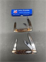 2 - John Primble Pocket Knives