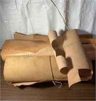 Rolls of Surplus Craft Leather