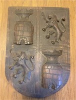 Wood Carved Plaque