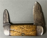Vintage Case Bros. Elephant Toe Two Blade Knife