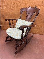 Antique Eastlake style rocking chair