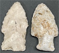 2 - 2 5/8" Small Flint Points