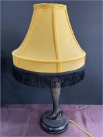 A Christmas story leg lamp 18.5 inches total