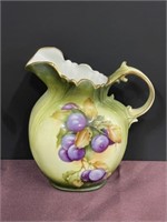 Hand painted pitcher porcelain art teachers