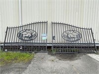 Brand New 20ft Bi-Parting Deer Iron Gate (NY321E)