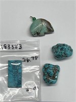 American Indian turquoise lot