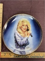 Dolly Parton first issue plate superstars of