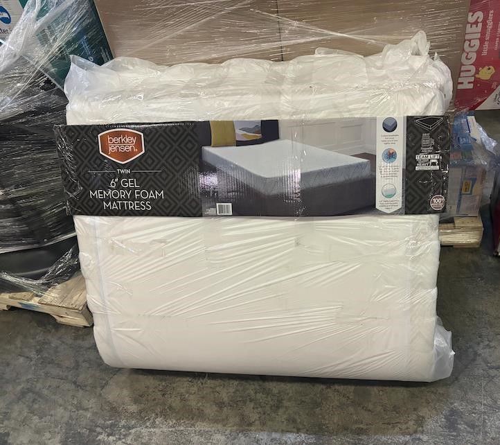 Berkley Jensen 6" Gel Twin Mattress