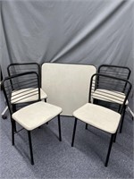 Cosco Card Table & 4 Chairs