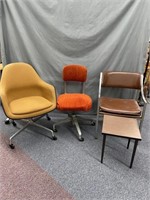 Office Chairs and Small Table