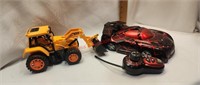 Remote Controlled Car And Tractor Spiderman