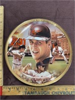 Cal Ripken jr. Bradford exchange plate baseball