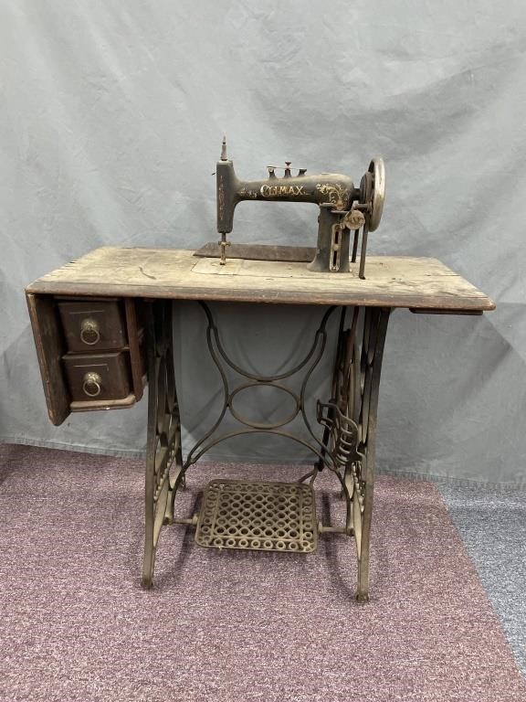 Antique Climax Treadle Sewing Machine