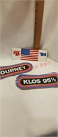 Rc And Journey  80's  Bumper Stickers
