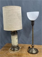 Two Vintage Table Lamps