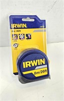 NEW Irwin Measuring Tape 8m/26FT