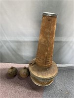 Orchard Heater and 2 Smudge Pots