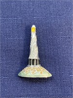 Monet lighthouse brooch