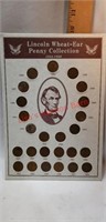 Lincoln  Penny Collection  1934- 1958