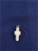 Religious cross pendant