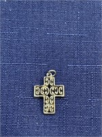 Religious cross pendant