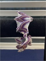 Purple Beaded bracelet