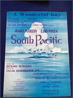 South Pacific musical sheet music