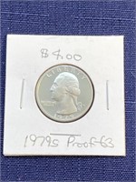 1979 s proof quarter coin