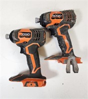 GUC Rigid X4 18V Impact Tool (x2)