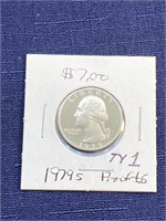 1979 s proof quarter coin