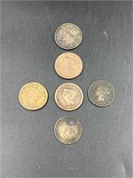 Large Cents (6)