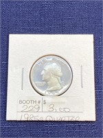 1985 s proof quarter coin