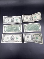 Two Dollar Bills (6)