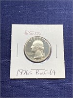 1976 s proof us bicentennial quarter coin