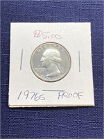 1976 s proof us bicentennial quarter coin